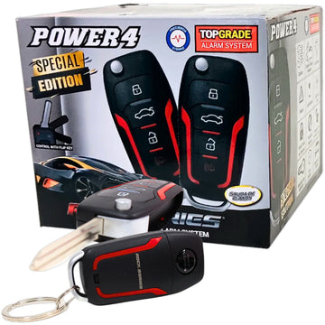 Alarma Rock Series POWER4 Con Llave Para Automóvil Seguridad - Audioshop México lo mejor en Car Audio en México -  Rock Series